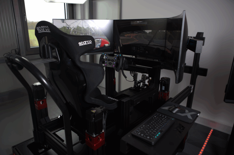 Wie läuft die Installation eines professionellen Motion-Rennsimulators ab?